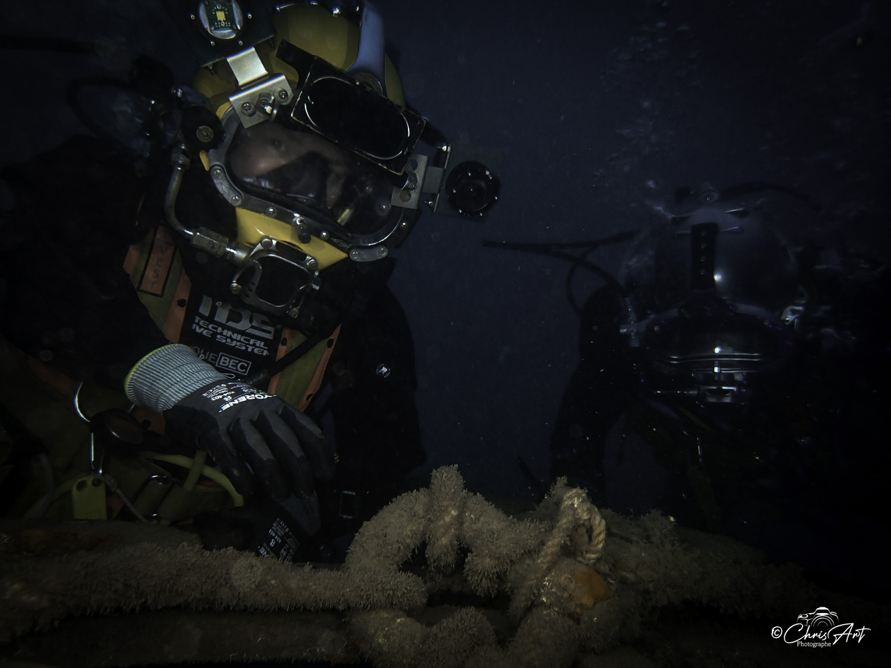 1ere femme scaphandrier nucléaire